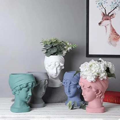 Bust Head Vase