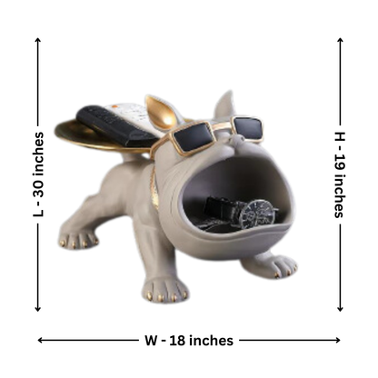 Storage Bull Dog (Grey)