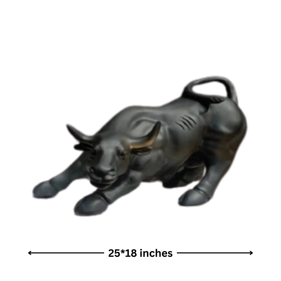 Stock Echange Bull (Black)