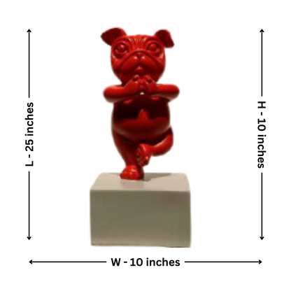 Yogi Pug (Red)