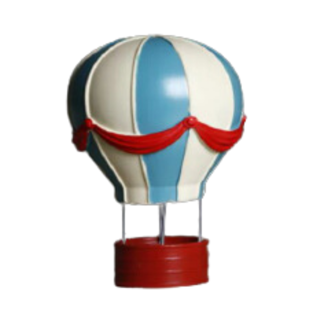 Hot Air Balloon (Blue)