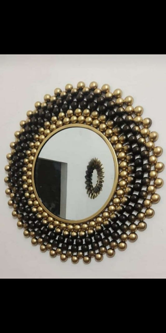 Small Metal Ball Decorative Mirror