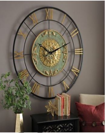 Metal Wall Clock