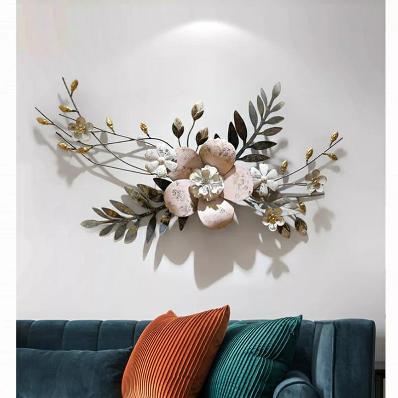 Mordern Wall Metal 3D Flower Wall Decoration